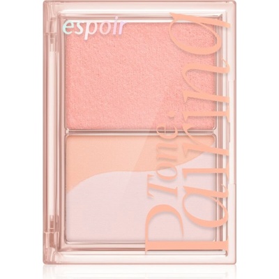 espoir Tone Pairing Cheek trio lícenka pre dokonalý vzhľad Peach Fizz 9 g