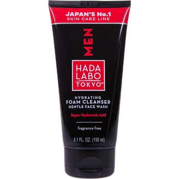 Hada Labo Tokyo Hada Labo Tokyo, Men, Hyaluronic Acid, Eliminates Impurities, Cleansing Foam, 150 ml