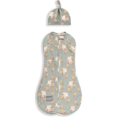 Sleepee Zavinovačka Second Step Swaddle s čiapkou sky blue