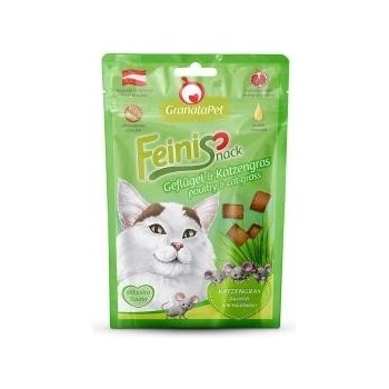 GranataPet Feinis drůbež s kočičí trávou 50 g