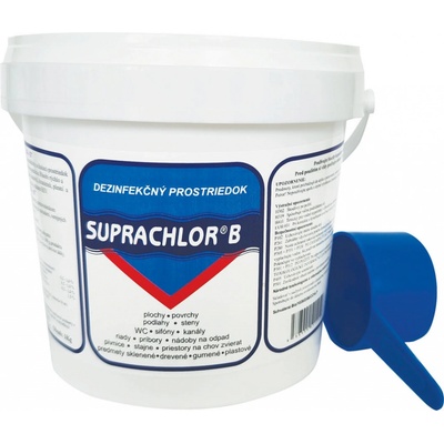 SUPRACHLOR B 1 kg práškový dezinfekčný prostriedok