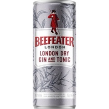 Beefeater & Tonic 4,9% 0,25 l (plech)