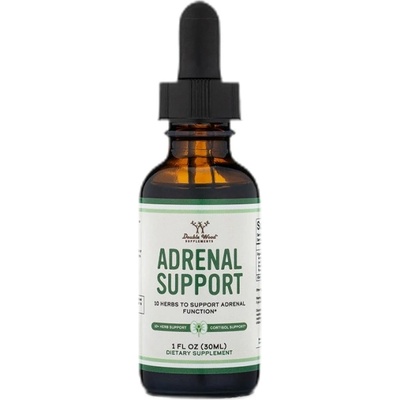 Double Wood Supplements Adrenal Support | with Eleuthero & Rhodiola [30 мл]