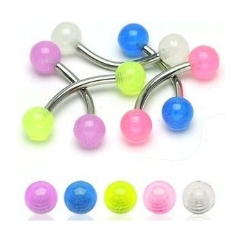 Šperky4U piercing do obočí OB01118-B