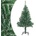 vidaXL Изкуствена коледна елха с флокиран сняг, зелена, 120 см (357772)