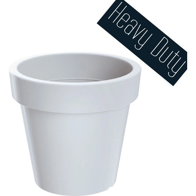 Prosperplast Květináč LEXO ROUND bílý 60 cm