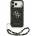 GUESS PU 4G Metal Logo Strap Задний чехол для iPhone 17 Pro Max Black Guess | Cheren | МЪЖЕ | UNI