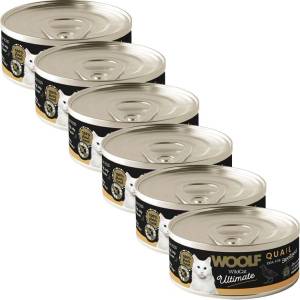 WOOLF WildCat Ultimate Патé от пъдпъдък 6 x 85 г