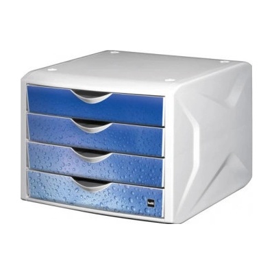 HELIT Zásuvkový box Chameleón cool water (HE129634)