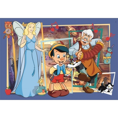 CLEMENTONI Disney: Pinocchio 104 dílků