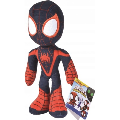 Marvel Plush Figure Glow In The Dark Eyes Miles Morales 25 cm