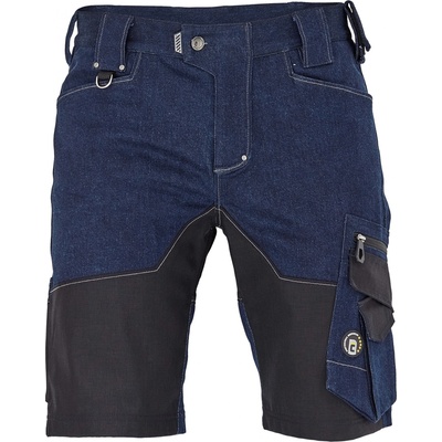 Cerva NEURUM DENIM pracovné šortky tmavo modré