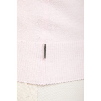 BOSS тениска дамска с лен Ecleiva (50558972)