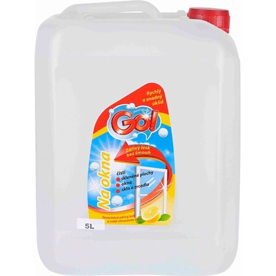 GO! Čisticí prostředek na okna 5 l