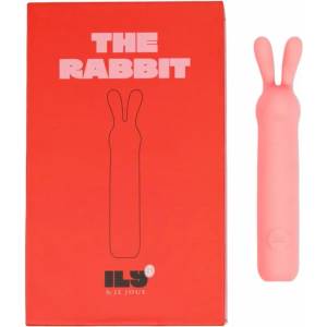  Вибратор със заешки ушички, мек двоен връх, 12, 1см. - Je Joue Ily Rabbit (D-246352)