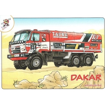 Omaľovánka A5 Dakar