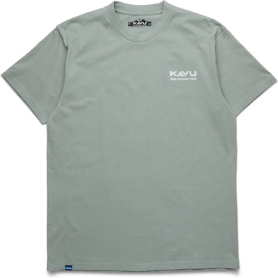 KAVU Мъжка тениска KAVU Let It Rip T-shirt - Mystic Lake (216-8136-0112)