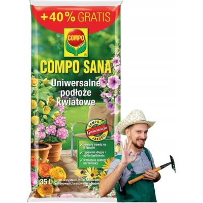 COMPO Univerzálna kvetinová zem 35 L