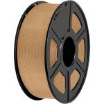  Консуматив за 3D принтер, PLA, 1.75 mm, 1 kg, кафяв (3D-C FIL WOOD) - zettabytex