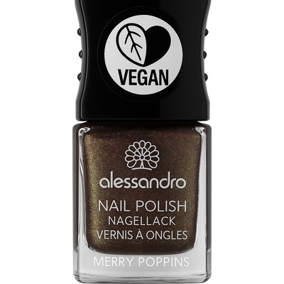 Alessandro „Merry Poppins“ – trblietavý lak s gel-efektom. 10ml