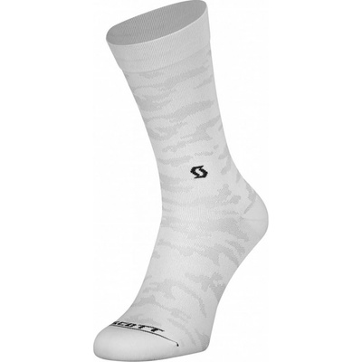 Scott ponožky Trail Camo Crew Dark grey / White