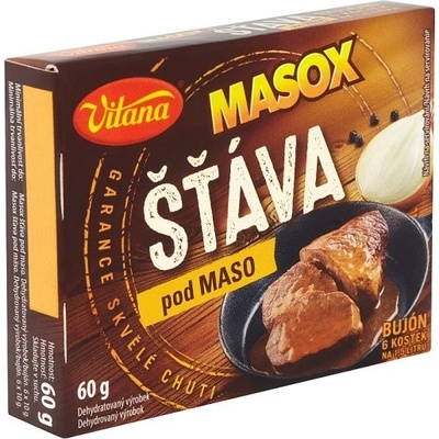 Vitana Masox šťáva pod maso bujón 6 x 10 g