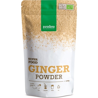 Purasana Био джинджифил на прах - 200 г