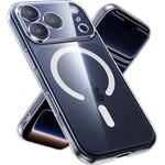 UGREEN iPhone 17 Pro Max UGREEN CA242 силиконов калъф за телефон, удароустойчив, MagSafe, ПРОЗРАЧЕН (95268)