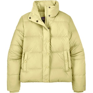 Patagonia Дамско пухено яке Patagonia Women's Silent Down Jacket - Vellum Green (104-4150-1113)
