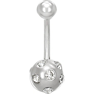 Marre piercing do pupíku s kamínky LQPC127