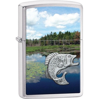 Zippo Fish In Lake 3D