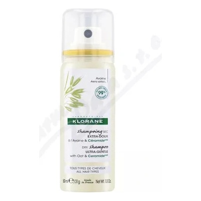 Klorane Suchý šampon s ceramidy Oves 50 ml