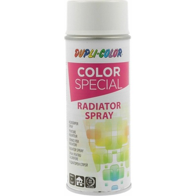 Dupli Color Radiator Spray, Rýchloschnúca farba na radiátory - biela 400ml