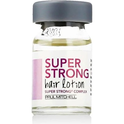 Paul Mitchell Super Strong Hair Lotion укрепващ лосион за изтощена и чуплива коса 12x6 ml унисекс