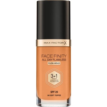 MAX Factor Facefinity All Day Flawless дълготраен фон дьо тен SPF 20 цвят 84 Soft Toffee 30ml