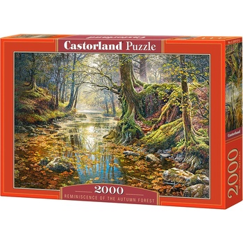 Castorland Пъзел Castorland от 2000 части - Със спомен за есенна гора, Греъм Туайфорд (C-200757-2)