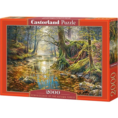 Castorland Пъзел Castorland от 2000 части - Със спомен за есенна гора, Греъм Туайфорд (C-200757-2)