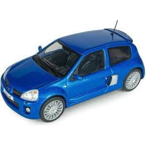 Solido 1: 43 renault clio v6 ph. 2 bleau iliade 2003 - solido