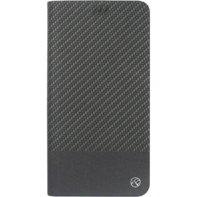 Tellur Book Case Carbon iPhone XS čierne