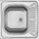 Deante Kitchen sink Deante Tango ZE6_0140 Satin steel