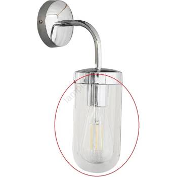 Rábalux 19984 - Резервно стъкло за стенна лампа YAGO E27 (NSRL3309)