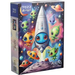 Yazz Пъзел Yazz Puzzle от 1000 части - Извънземни (3877)
