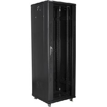 Lanberg Комуникационен шкаф Lanberg rack cabinet 19" free-standing 37U / 600x600 self-assembly flat pack, black (FF01-6637-12B)