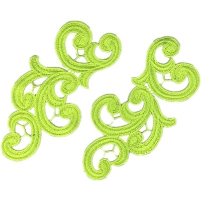 EU Krajková aplikace ORCHID Tropic Lime