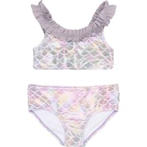Mikk-Line Детски комплект бикини Mikk-line Kid's Bikini Recycled AOP Bikini - Lavender Aura - размер 74/80 (750-2396-0111)
