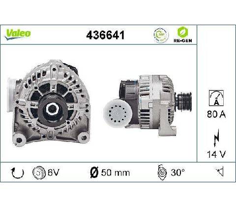 Alternátor VALEO 436641