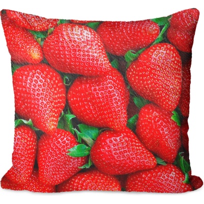 Impar Polštář Jahody 40x40 – Sleviste.cz