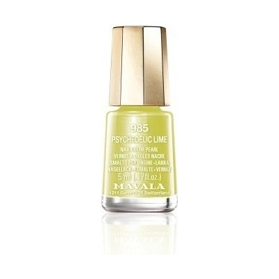 Mavala Minicolor Nail Care Lak na nechty 985 Psychedelic Lime 5 ml
