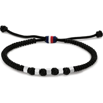 Tommy Hilfiger Čierny šnúrkový náramok 2790681