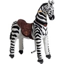 Ponnie mechanická jazdiacia zebra Dixi M